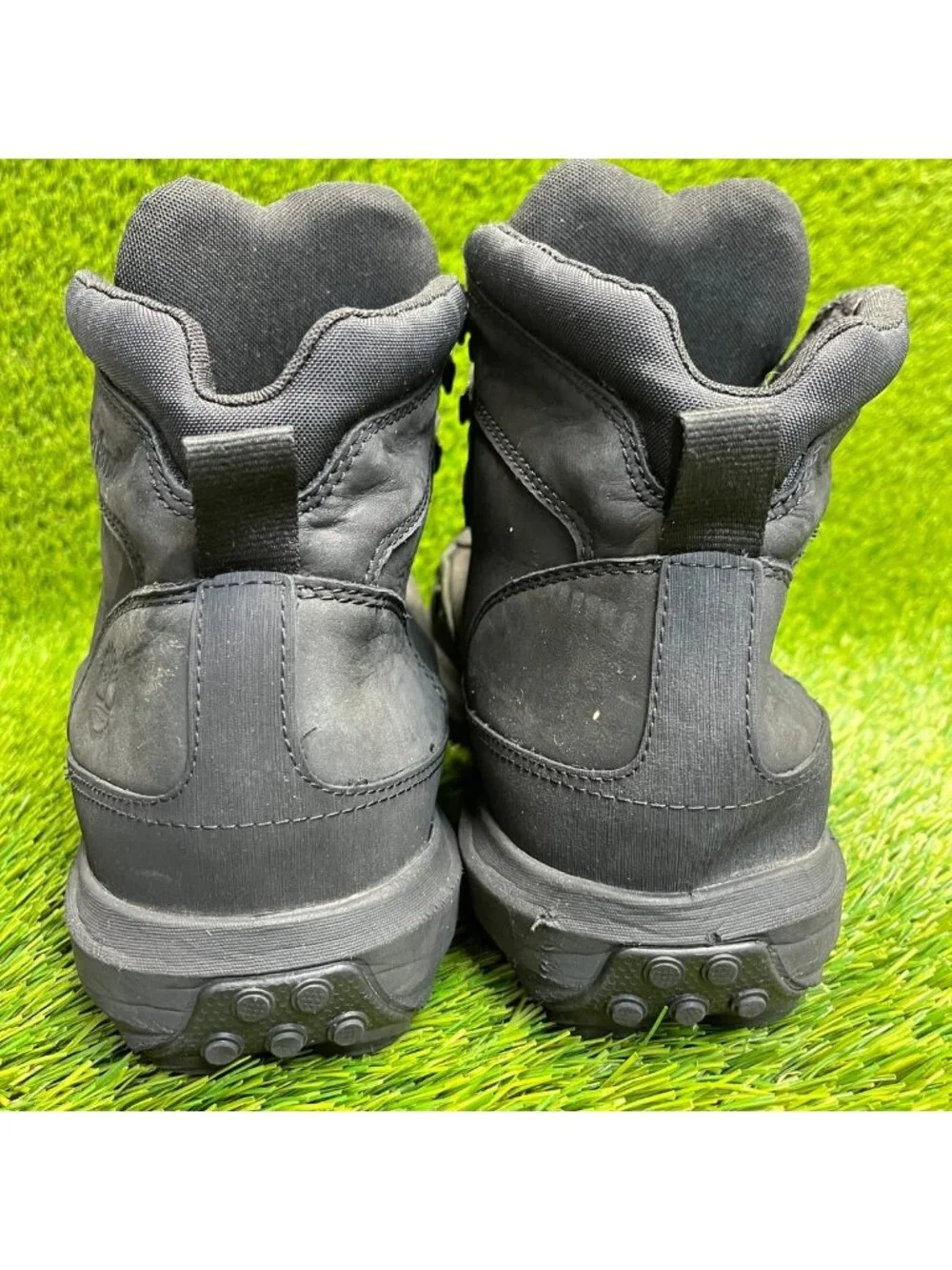 Timberland Converge Mid Mens Size 13 Black Outdoor Waterproof Lace Up Boots